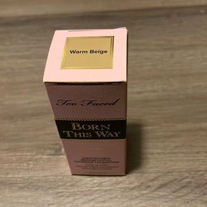 too faced warm beige foundation